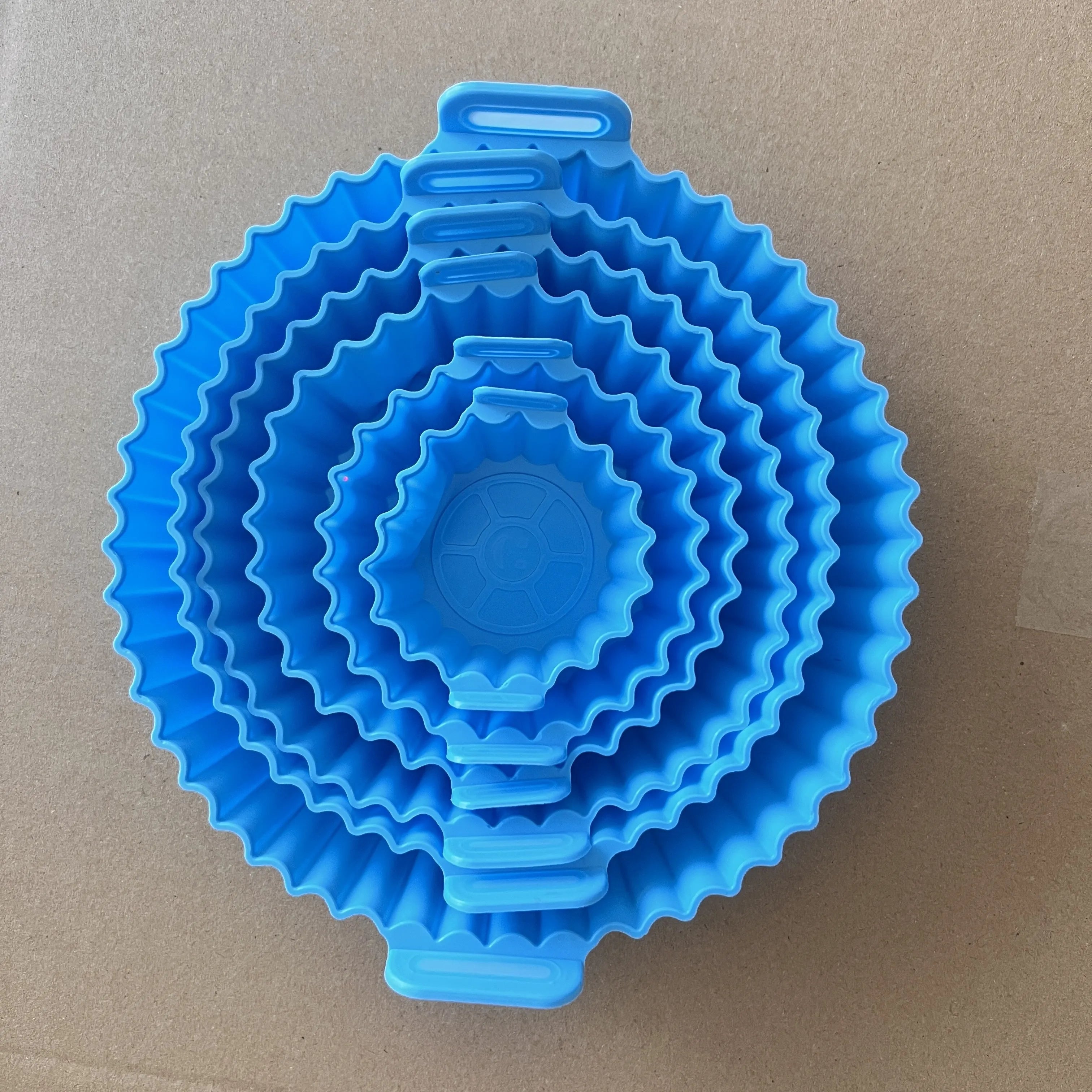 6PC Silicone Air Fryer Mats – Non-Stick, Heat-Resistant up to 450°F, Dishwasher Safe