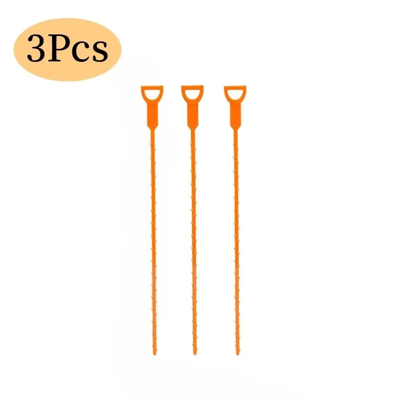 Handheld Drain Snake – Household Kitchen, Toilet, and Sink Plumbing Cleaner