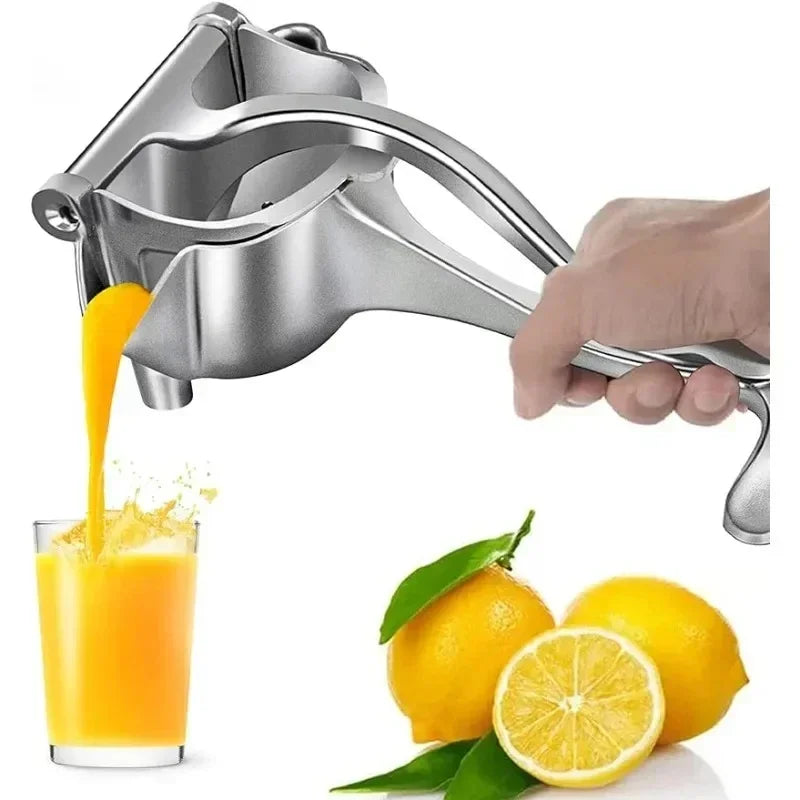 Heavy-Duty Citrus & Lemon Press – Durable Metal Manual Juicer