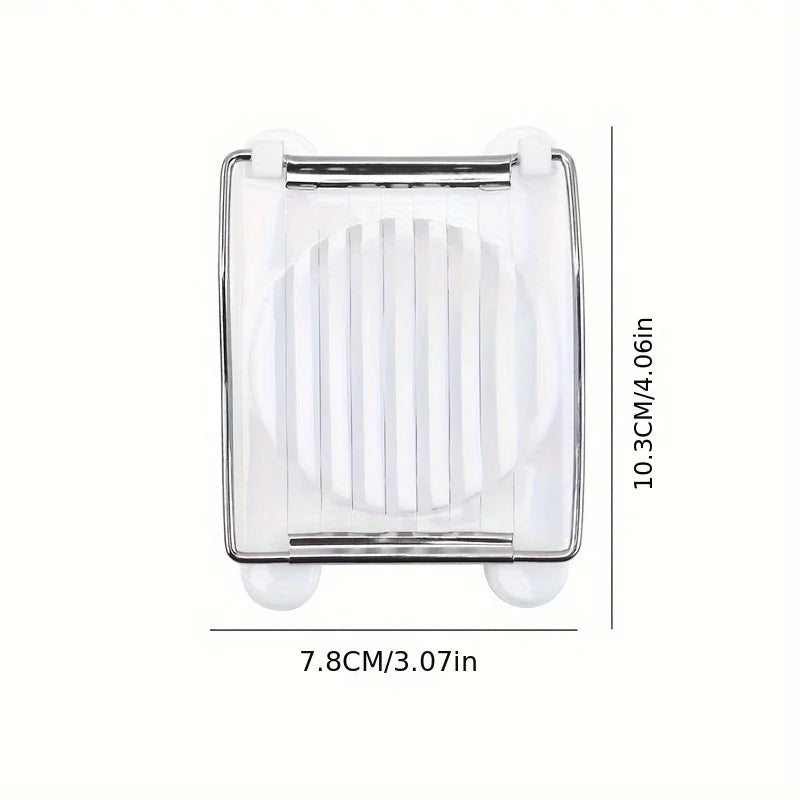 Multi-Functional Stainless Steel Egg Slicer