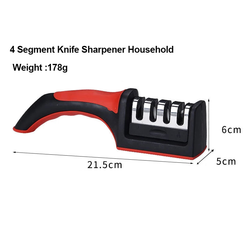 4-Segment Multi-Functional Knife Sharpener
