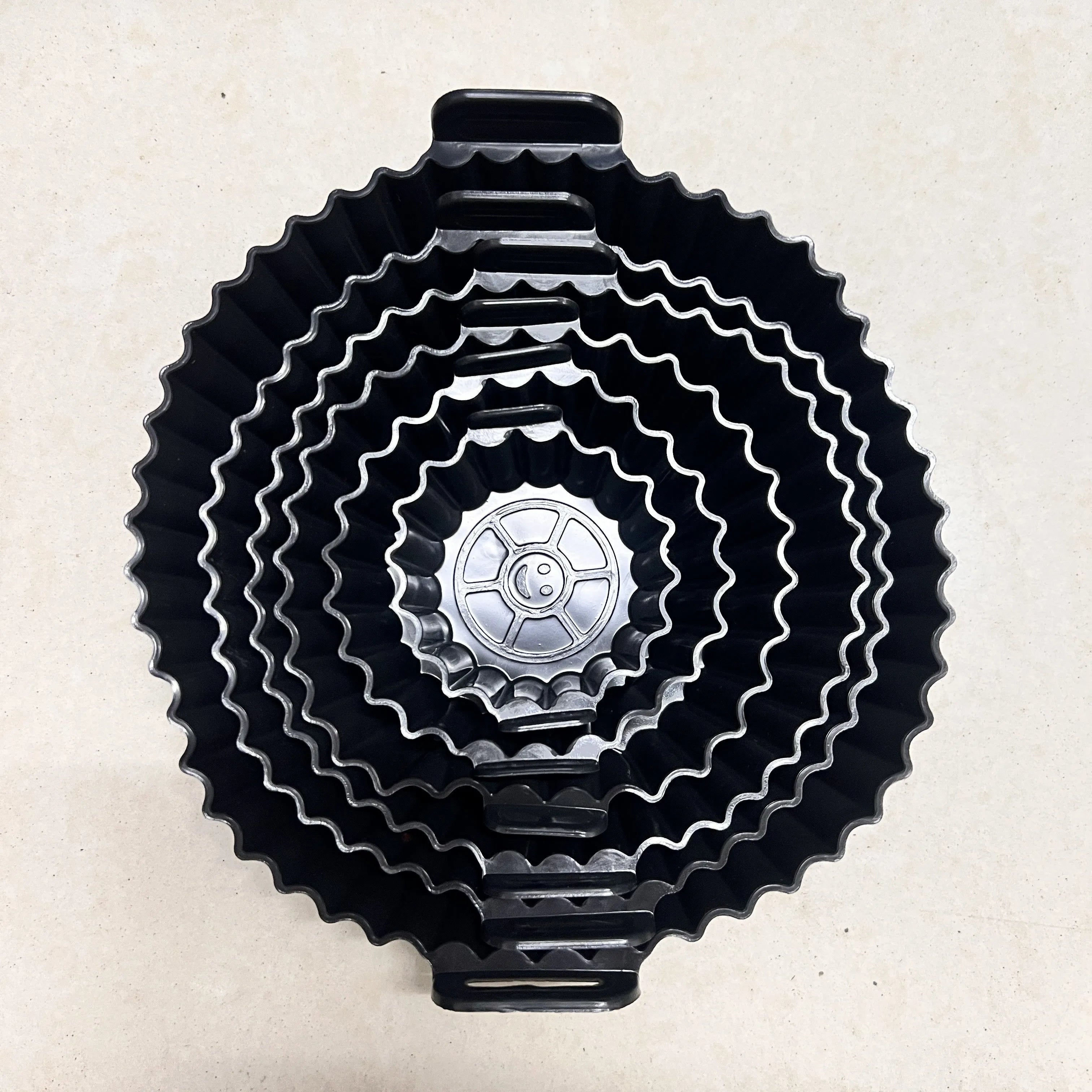 6PC Silicone Air Fryer Mats – Non-Stick, Heat-Resistant up to 450°F, Dishwasher Safe