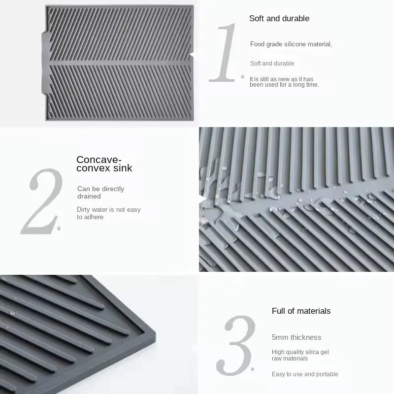 Silicone Drain & Drying Mat