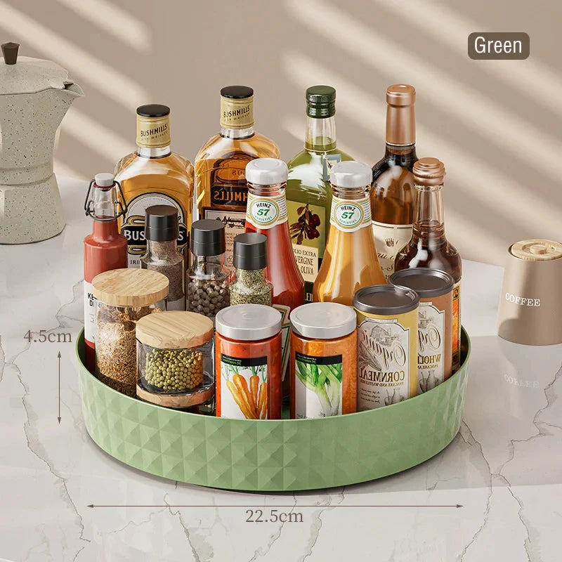 360° Rotating Kitchen Spice Rack