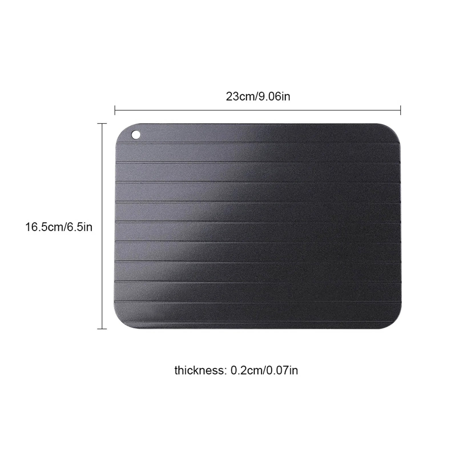 Fast Defrosting Tray – Rapid Thaw Aluminum Plate for Meat & Frozen Foods