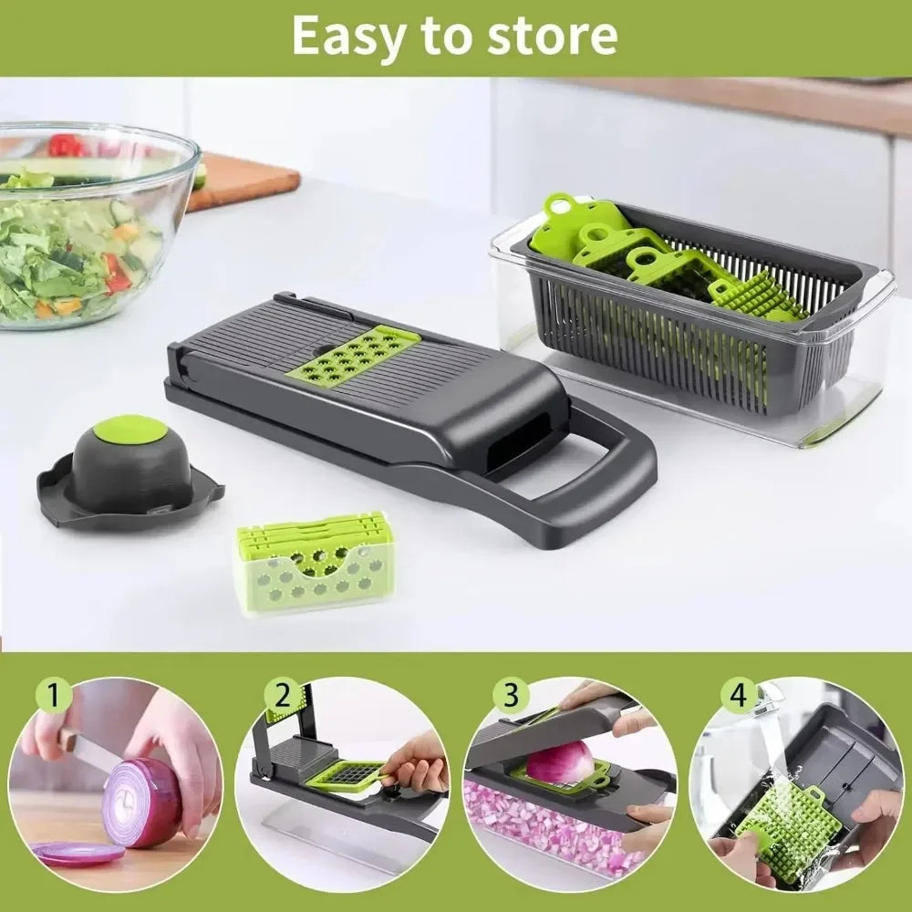 Kitchen Top Multi-Use Vegetable Chopper