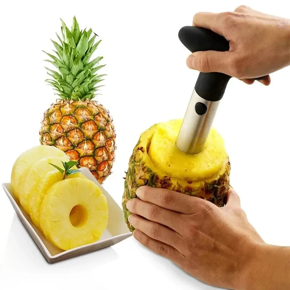1PCS Pineapple Peeler & Slicer – Stainless Steel Kitchen Gadget