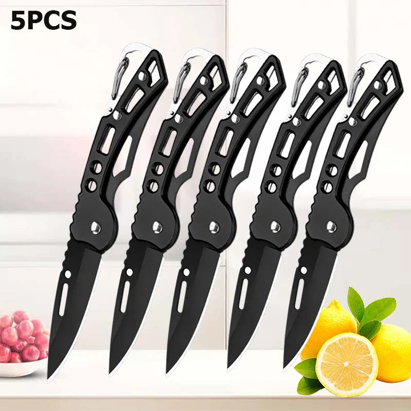 Portable Stainless Steel Fruit Knife – Foldable, Sharp & Easy Grip