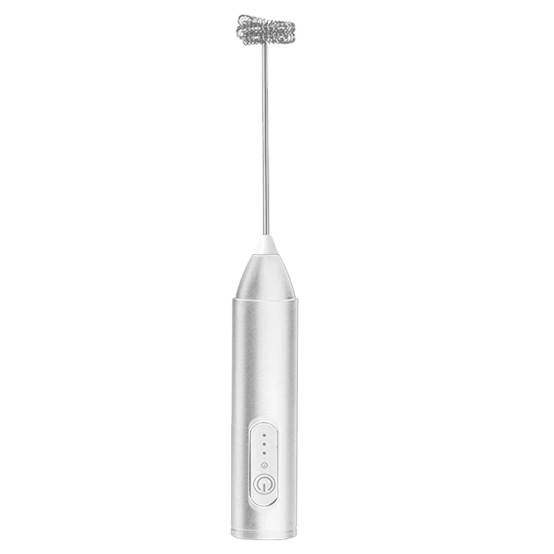 Electric Handheld Milk Frother & Whisk – Coffee, Creamer, and Egg Beater Mixer