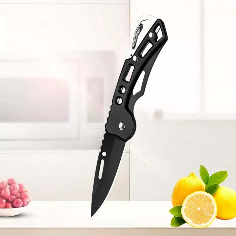 Portable Stainless Steel Fruit Knife – Foldable, Sharp & Easy Grip