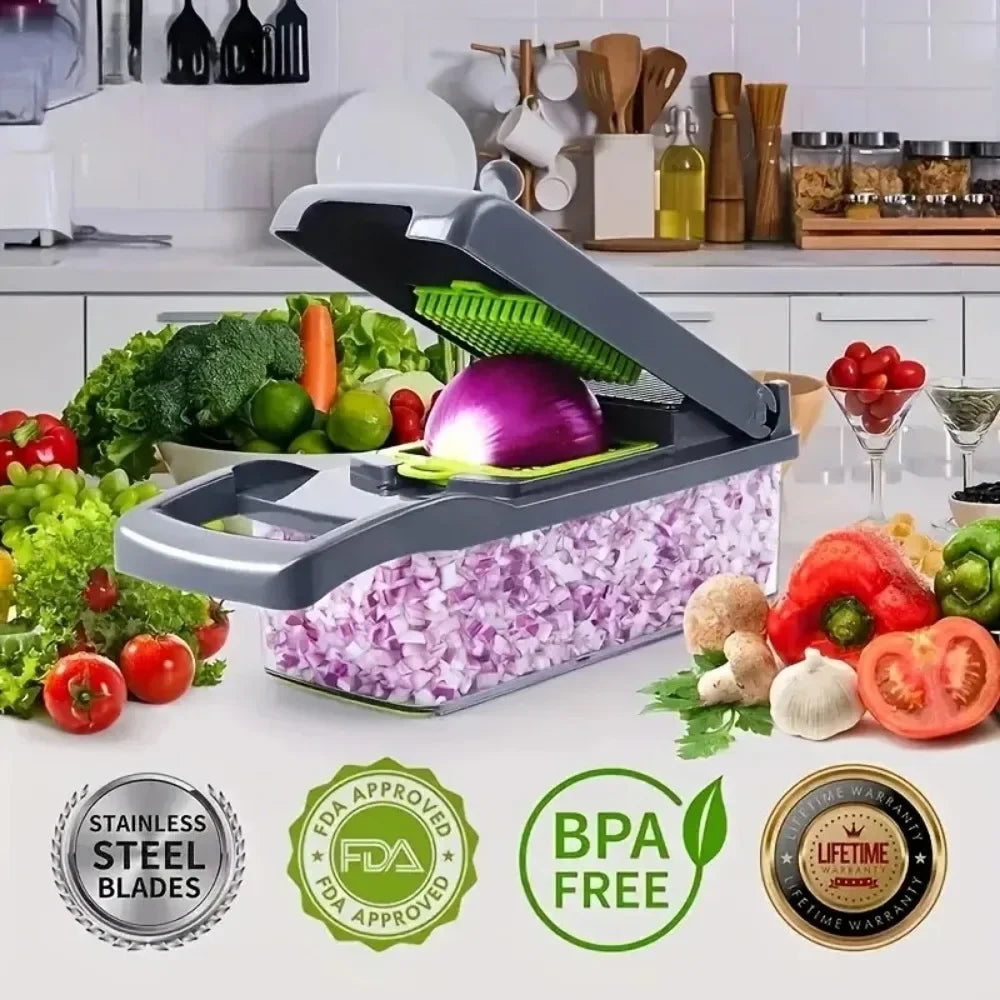 Kitchen Top Multi-Use Vegetable Chopper