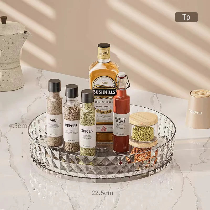 360° Rotating Kitchen Spice Rack