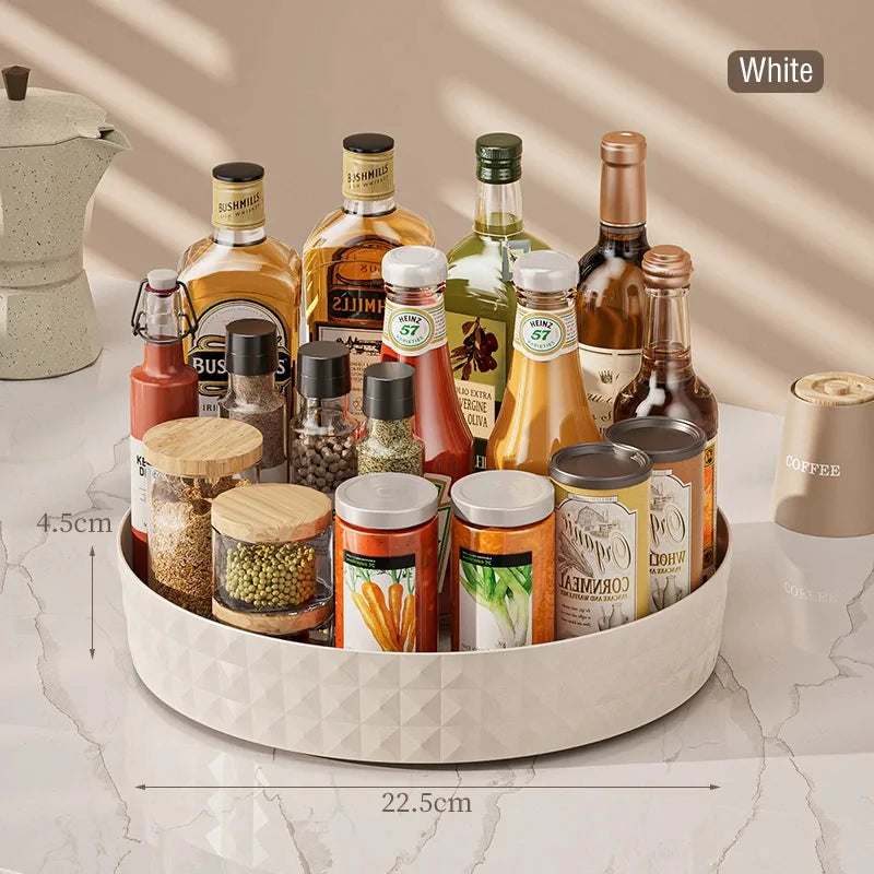 360° Rotating Kitchen Spice Rack
