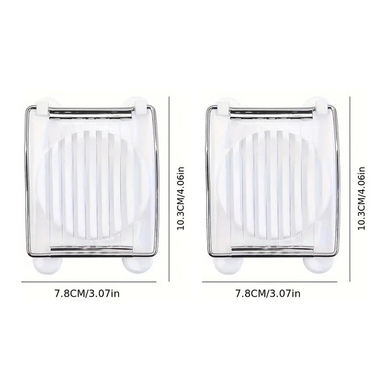 Multi-Functional Stainless Steel Egg Slicer