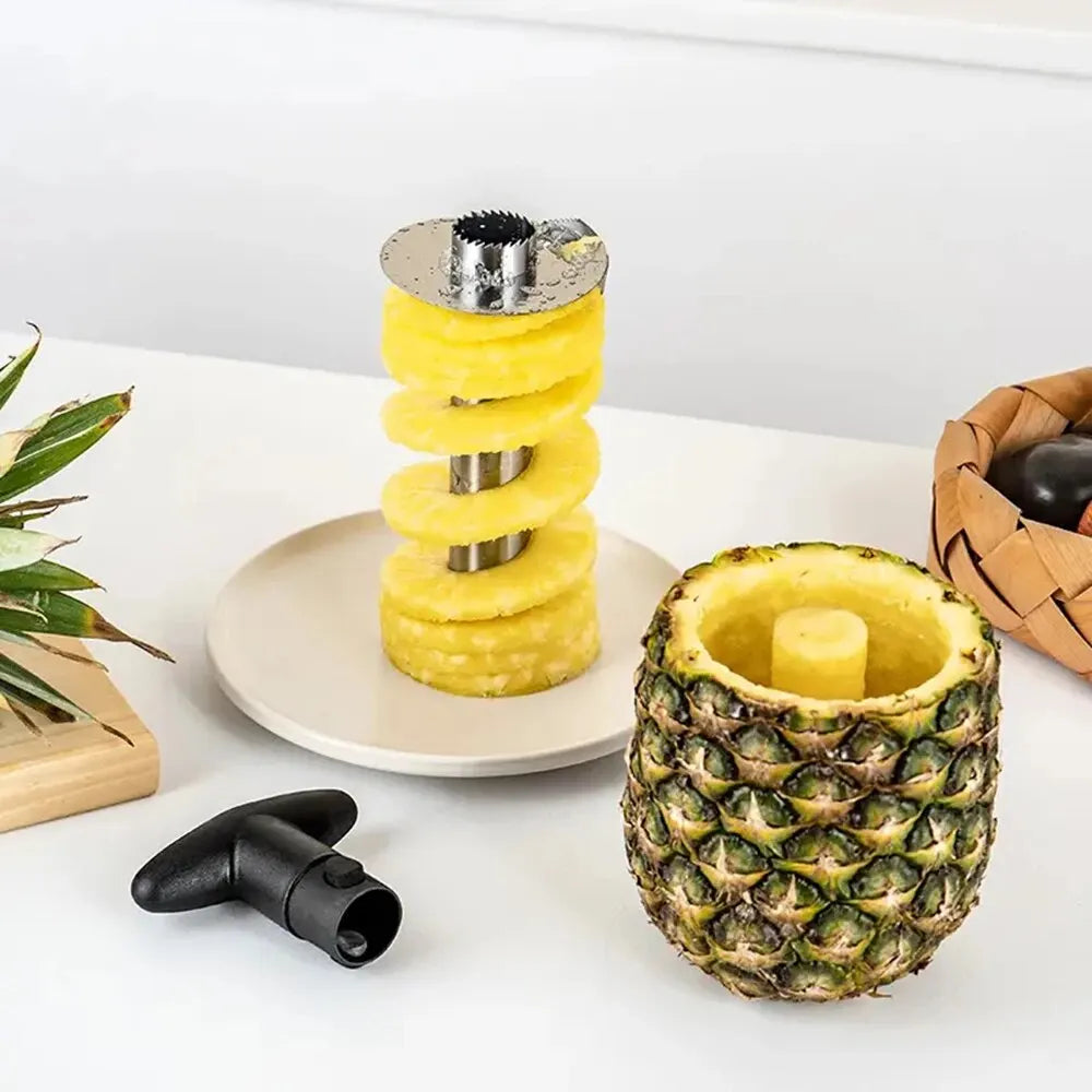 1PCS Pineapple Peeler & Slicer – Stainless Steel Kitchen Gadget