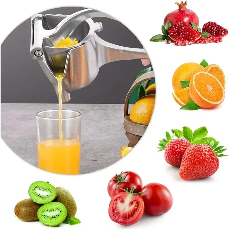 Heavy-Duty Citrus & Lemon Press – Durable Metal Manual Juicer