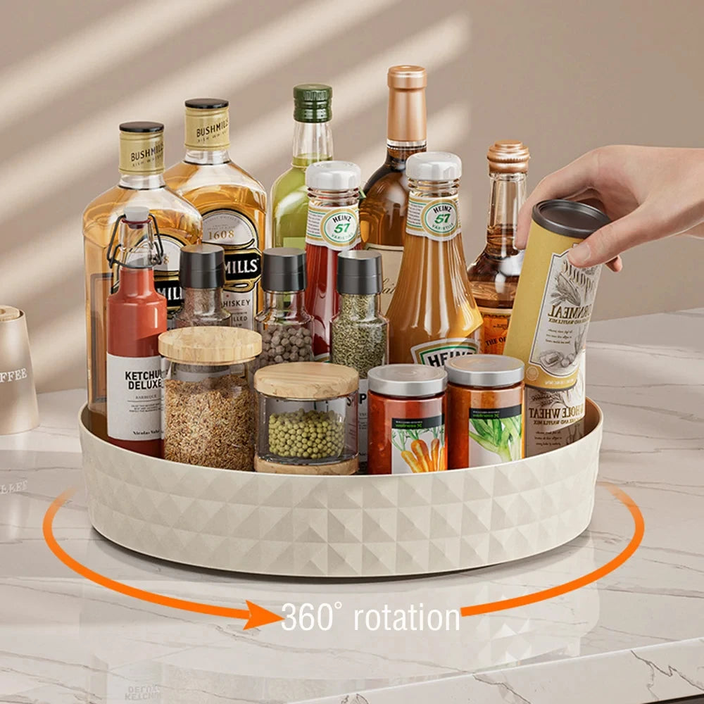 360° Rotating Kitchen Spice Rack