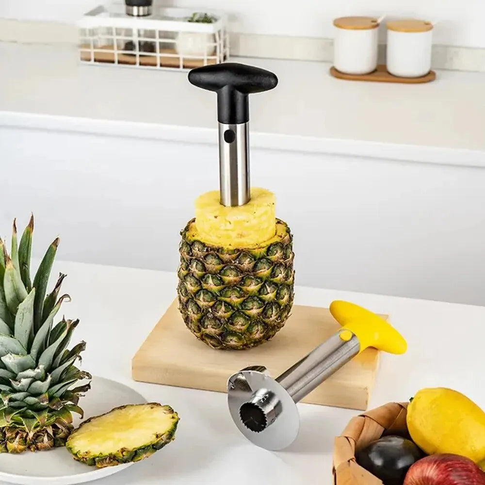 1PCS Pineapple Peeler & Slicer – Stainless Steel Kitchen Gadget